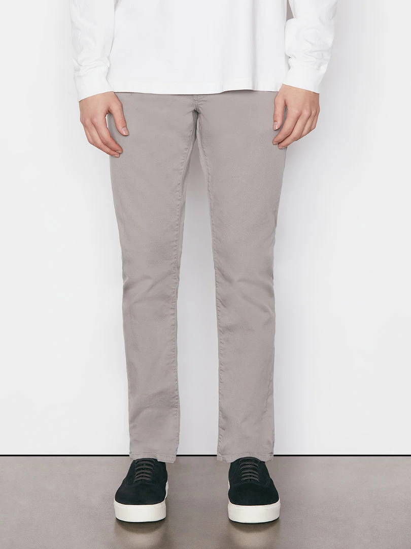 Cheapest 🥰 Frame-denim Men L'Homme Slim Stretch Twill -- Garage Grey ❤️ 1 Frame-denim Men L'Homme Slim Stretch Twill -- Garage Grey