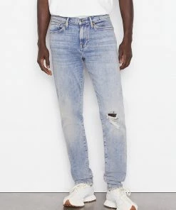 Frame-denim L'Homme Slim Degradable -- Seine