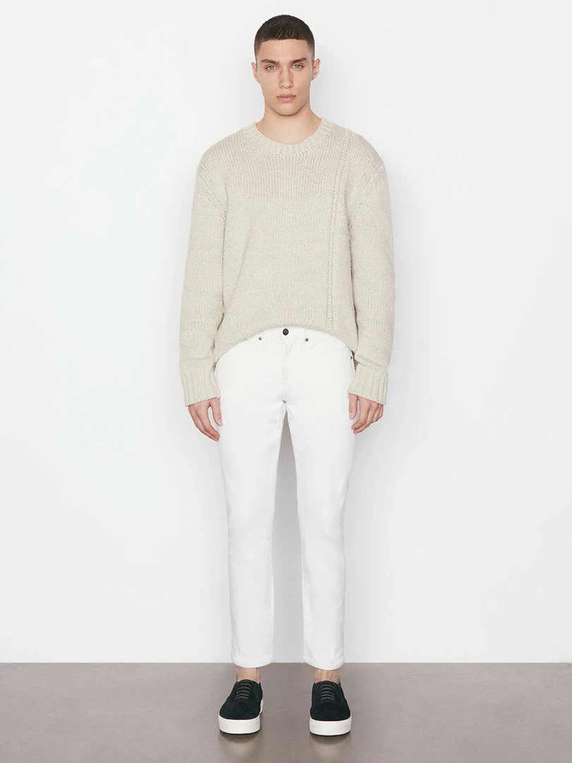 Outlet ✔️ Frame-denim Men L'Homme Slim Crop -- Blanc ⭐ 2 Frame-denim Men L'Homme Slim Crop -- Blanc