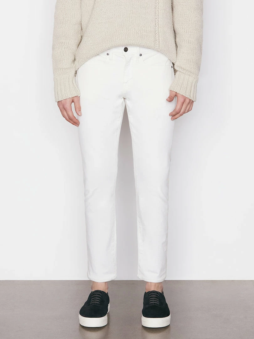 Outlet ✔️ Frame-denim Men L'Homme Slim Crop -- Blanc ⭐ 1 Frame-denim Men L'Homme Slim Crop -- Blanc