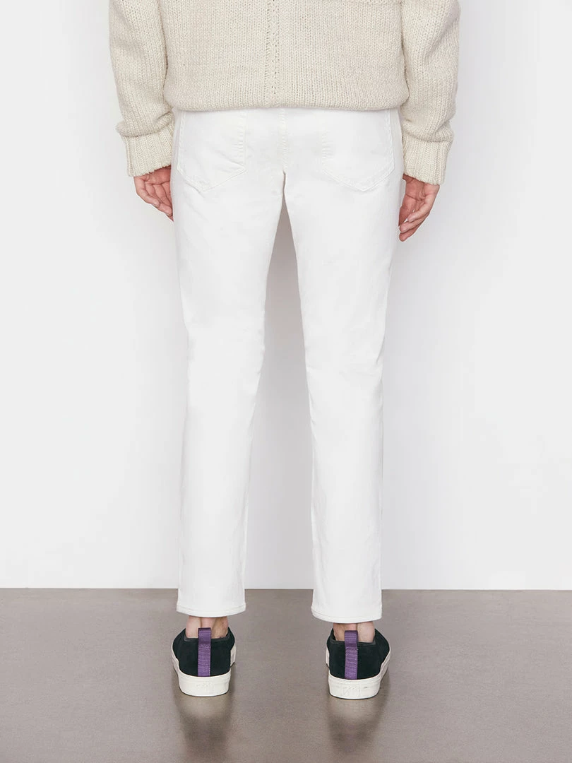 Outlet ✔️ Frame-denim Men L'Homme Slim Crop -- Blanc ⭐ 8 Frame-denim Men L'Homme Slim Crop -- Blanc