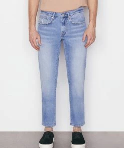 Frame-denim Men L'Homme Slim Crop -- Bahamas
