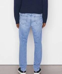 Frame-denim Men L'Homme Skinny Degradable -- Maui Destruct