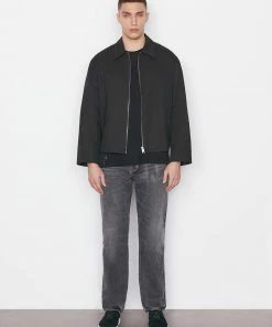 Frame-denim The Straight Jean -- Black Sand Men