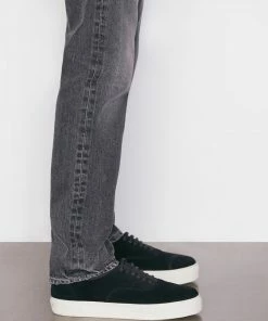 Frame-denim The Straight Jean -- Black Sand Men