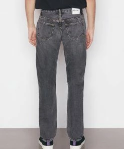 Frame-denim The Straight Jean -- Black Sand Men