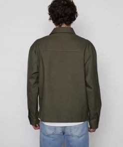 Hot Sale π Frame-denim The Twill Club Jacket -- Khaki Green π 13 Frame-denim The Twill Club Jacket -- Khaki Green
