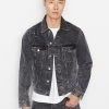 Frame-denim Relaxed Fit Denim Jacket -- Noir Paint Men