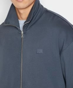 Frame-denim Tracksuit Jacket -- Shadow Grey Men