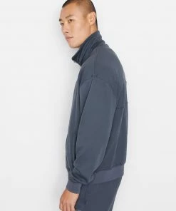 Frame-denim Tracksuit Jacket -- Shadow Grey Men