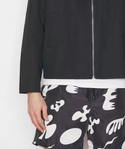 Frame-denim Summer Blouson Jacket -- Noir Men