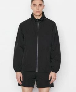 Frame-denim Varsity Jacket -- Noir Men