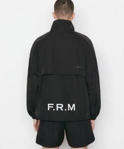 Frame-denim Varsity Jacket -- Noir Men