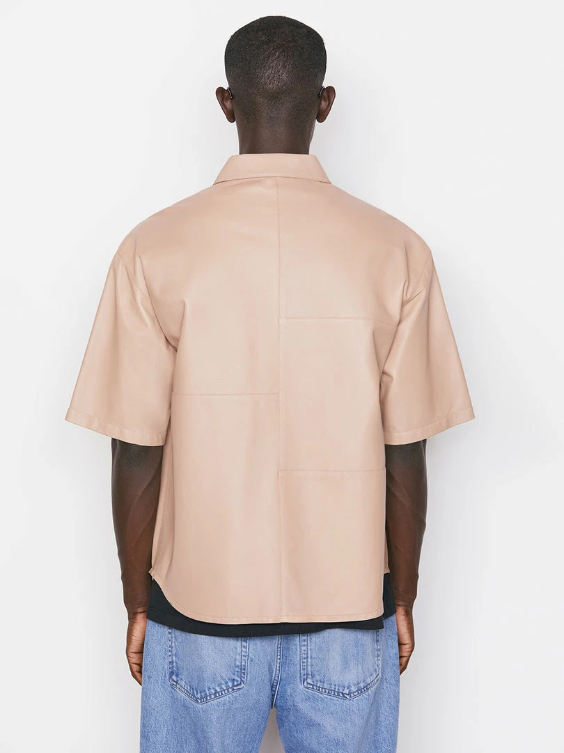 Deals β Frame-denim Modern Leather Short Sleeve Zip π Shirt -- Brick Men β€οΈ 6 Frame-denim Modern Leather Short Sleeve Zip Shirt -- Brick Men