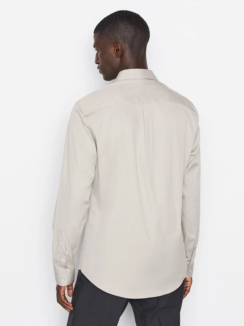 Promo βοΈ Frame-denim Men Stretch Poplin π Shirt -- Canvas Beige π 5 Frame-denim Men Stretch Poplin Shirt -- Canvas Beige