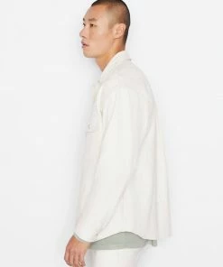 Frame-denim Modern Blocking Overshirt -- Natural Men