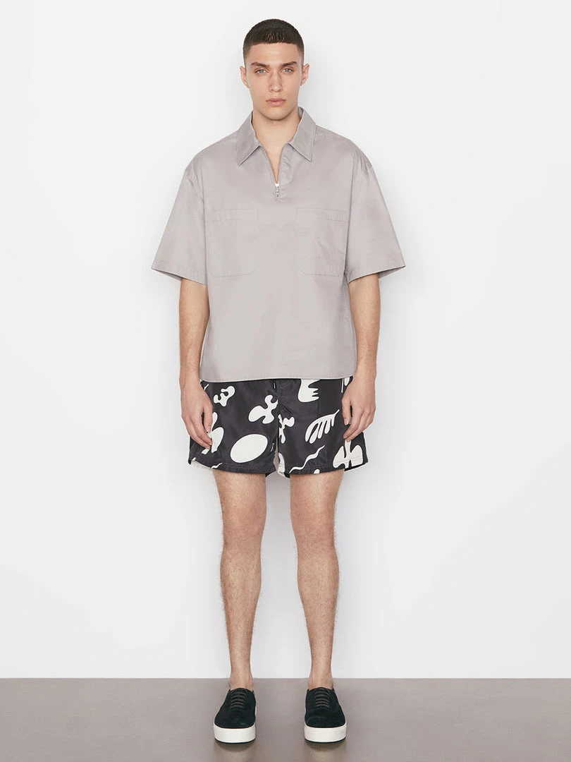 Coupon ๐ฅฐ Frame-denim Poplin ๐ Shirt Jacket -- Light Grey ๐ฏ 2 Frame-denim Poplin Shirt Jacket -- Light Grey