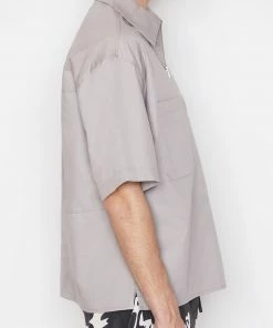 Coupon ๐ฅฐ Frame-denim Poplin ๐ Shirt Jacket -- Light Grey ๐ฏ 11 Frame-denim Poplin Shirt Jacket -- Light Grey