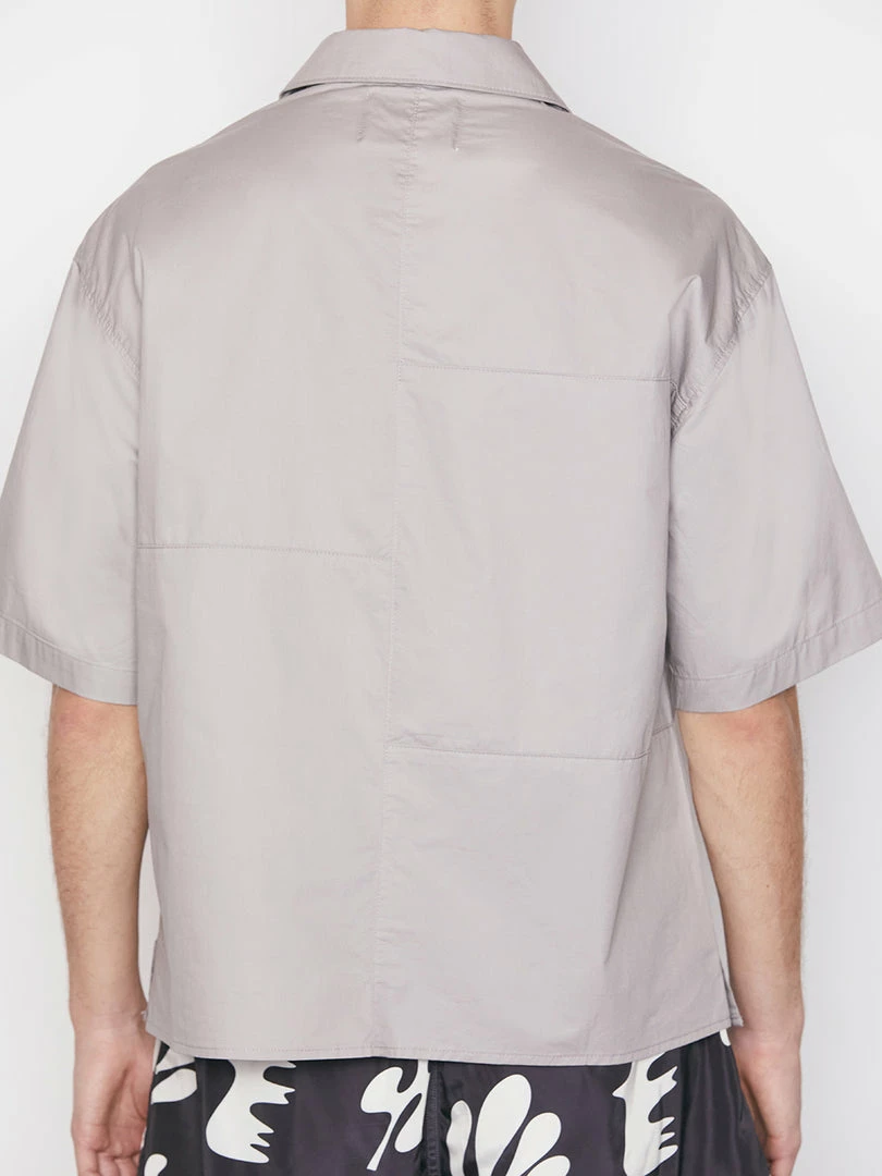 Coupon ๐ฅฐ Frame-denim Poplin ๐ Shirt Jacket -- Light Grey ๐ฏ 7 Frame-denim Poplin Shirt Jacket -- Light Grey