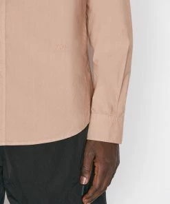 Frame-denim Classic Poplin Shirt -- Powder Brick Men