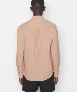 Frame-denim Classic Poplin Shirt -- Powder Brick Men