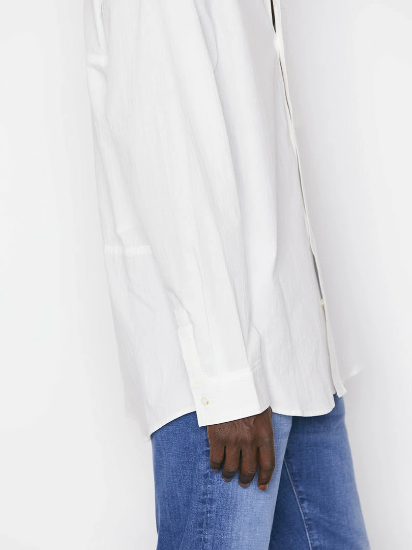 Flash Sale ๐ Frame-denim Men Long Sleeve Oversized ๐ Shirt -- Blanc ๐ 6 Frame-denim Men Long Sleeve Oversized Shirt -- Blanc