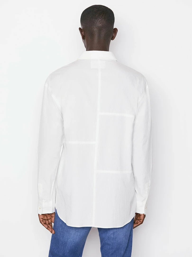 Flash Sale ๐ Frame-denim Men Long Sleeve Oversized ๐ Shirt -- Blanc ๐ 10 Frame-denim Men Long Sleeve Oversized Shirt -- Blanc