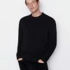 Frame-denim The Cashmere Crewneck Sweater -- Noir Men