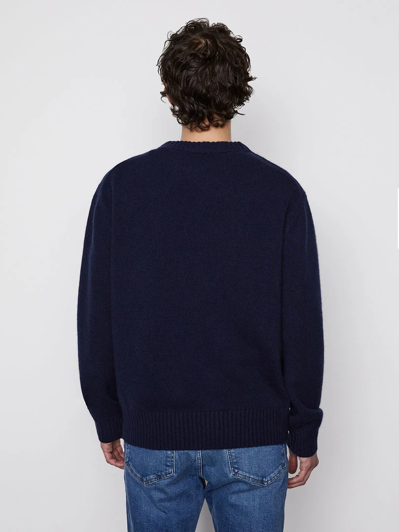 Best deal π Frame-denim The Cashmere Crewneck Sweater -- Navy β€οΈ 3 Frame-denim The Cashmere Crewneck Sweater -- Navy