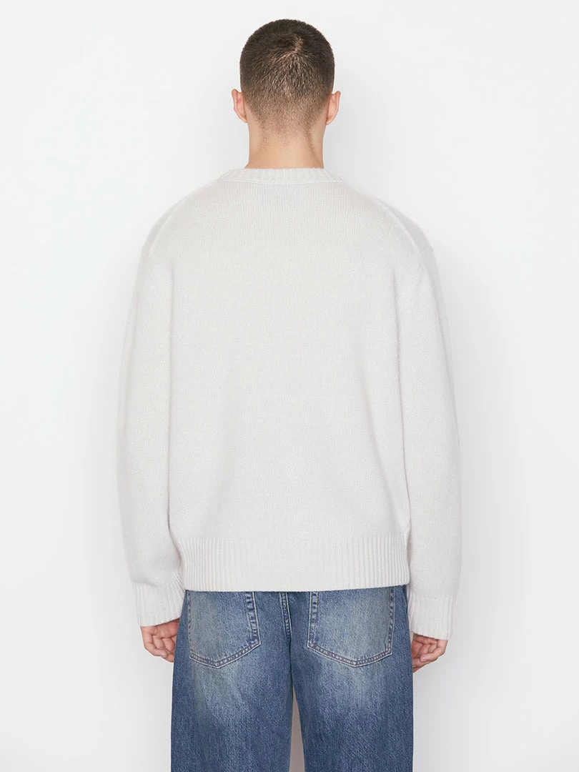 Cheapest 🎉 Frame-denim The Cashmere Crewneck Sweater -- Milk Men 🔔 7 Frame-denim The Cashmere Crewneck Sweater -- Milk Men