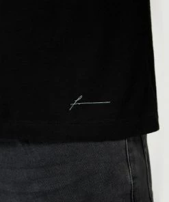 Frame-denim Men Perfect Tee -- Noir