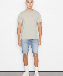 Frame-denim Frame Logo Tee -- Canvas Beige
