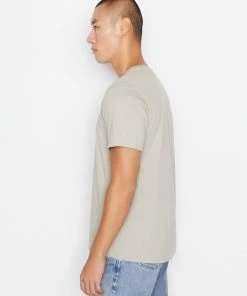 Frame-denim Frame Logo Tee -- Canvas Beige