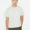 Frame-denim Frame Mini Text Print T-Shirt -- Powder Green