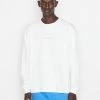 Frame-denim Men Long Sleeve Galerie Frame Text Shirt -- Blanc