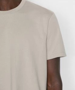 Frame-denim Frame Logo Tee -- Grey Green