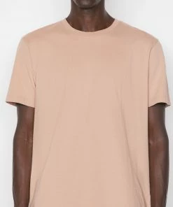 Promo π Frame-denim Frame Logo Tee -- Powder Brick Men π― 8 Frame-denim Frame Logo Tee -- Powder Brick Men