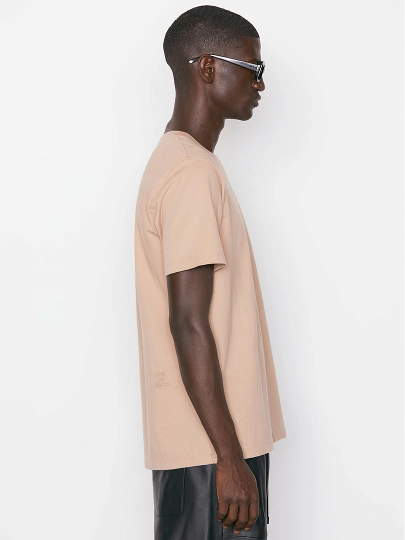 Promo π Frame-denim Frame Logo Tee -- Powder Brick Men π― 4 Frame-denim Frame Logo Tee -- Powder Brick Men