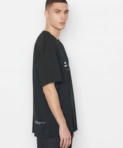 Frame-denim American Football Jersey -- Noir