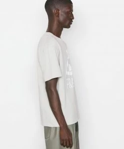 New โญ Frame-denim Abstract Print Short Sleeve Tee -- Grey Green Men ๐ 7 Frame-denim Abstract Print Short Sleeve Tee -- Grey Green Men