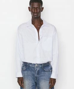 Frame-denim Summer Stripe Mixed Shirt -- Stripe Mix Men