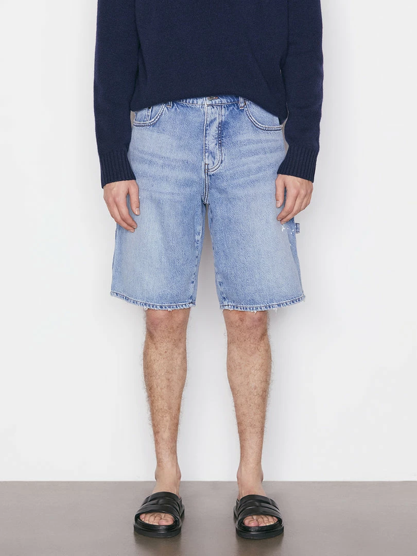 Cheap ๐ฅฐ Frame-denim Cargo Denim Short -- Blue Washed Men ๐ 1 Frame-denim Cargo Denim Short -- Blue Washed Men