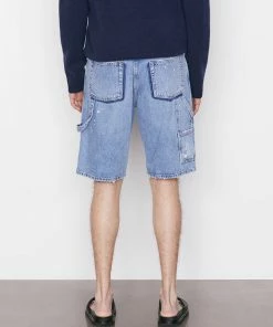 Cheap ๐ฅฐ Frame-denim Cargo Denim Short -- Blue Washed Men ๐ 13 Frame-denim Cargo Denim Short -- Blue Washed Men
