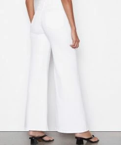 Frame-denim Le Palazzo Pant -- Blanc