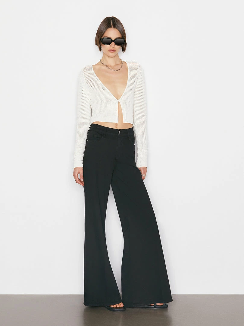 Brand new π Frame-denim π© Women Le Palazzo Pant -- Film Noir β¨ 2 Frame-denim Women Le Palazzo Pant -- Film Noir