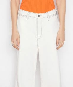 Discount โค๏ธ Frame-denim ๐ฉ Women Le Pixie Baggy Palazzo -- Chalked โค๏ธ 7 Frame-denim Women Le Pixie Baggy Palazzo -- Chalked