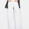 Frame-denim Le Pixie Hardy Wide Leg -- Blanc Women