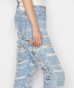 Buy 💯 Frame-denim Atelier Low Rise Flare Shred -- Anya Shred 👩 Women ❤️ 11 Frame-denim Atelier Low Rise Flare Shred -- Anya Shred Women