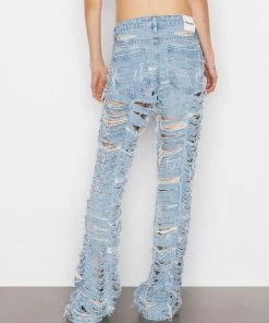 Buy 💯 Frame-denim Atelier Low Rise Flare Shred -- Anya Shred 👩 Women ❤️ 15 Frame-denim Atelier Low Rise Flare Shred -- Anya Shred Women