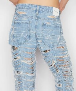 Buy 💯 Frame-denim Atelier Low Rise Flare Shred -- Anya Shred 👩 Women ❤️ 14 Frame-denim Atelier Low Rise Flare Shred -- Anya Shred Women